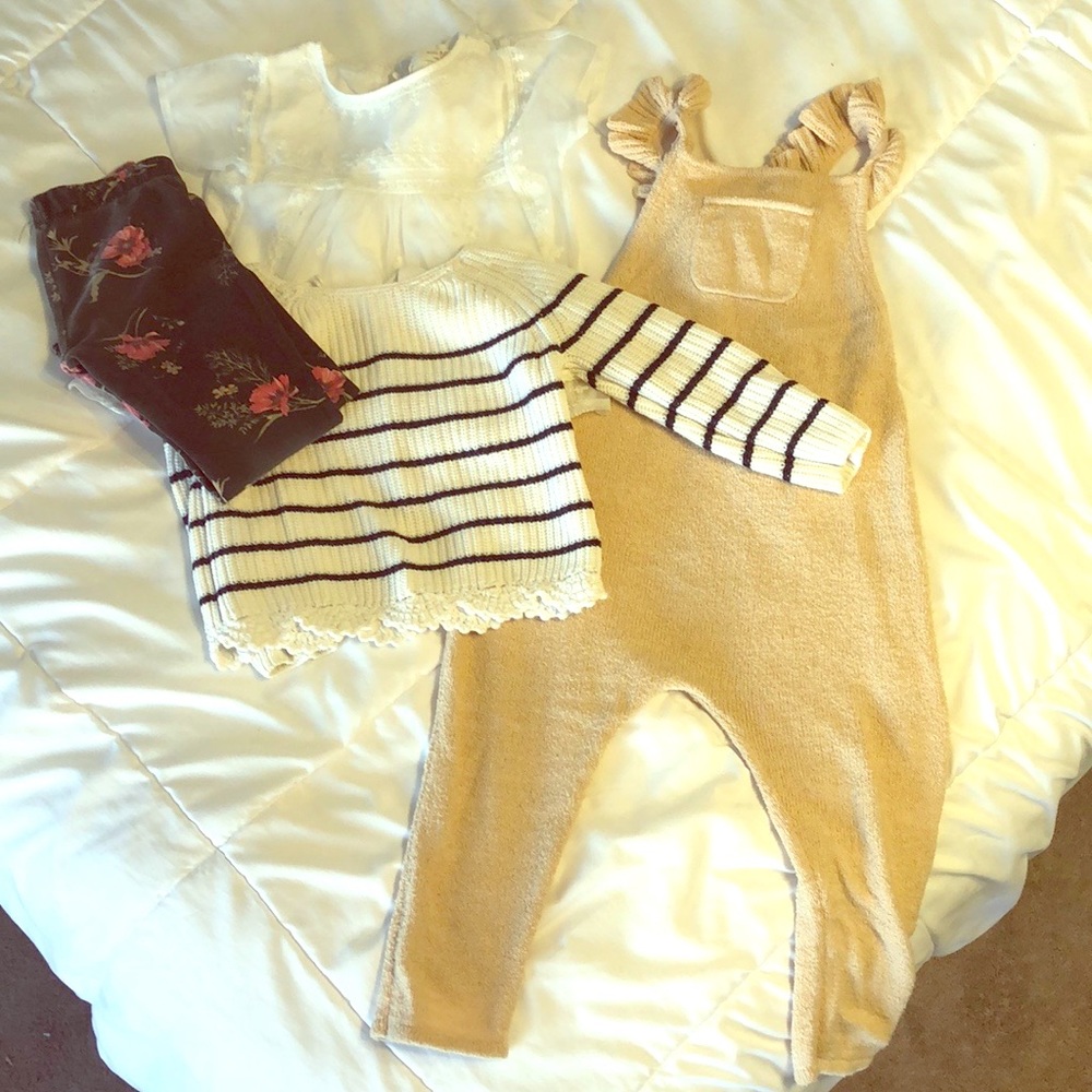 Bundle of size 3-4T girls clothes. Zara and Gap.